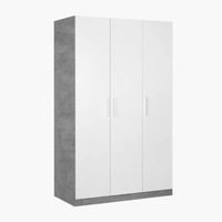 خزانة ملابس 3 أبواب 5 رفوف من سولڤار