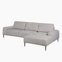 كنب زاوية يسار كيرلا علي شكل حرف L بارجل معدنيه قم...