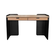 كونسول أسود خشب بادراج - نوران