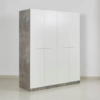 دولاب ملابس باتارا خشب 4 أبواب مقاس 216x182x60 سم