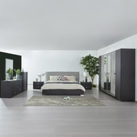 طقم غرفة نوم سوبر كينج 5 قطع نيو سمارت من كامبريدج...