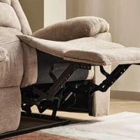 كنبة استرخاء كارفونا بمقعدين قابل للضبط قماش لون ب...