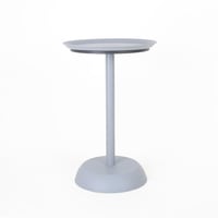 طاولة خدمة لورينا بلاستيك باللون الرمادي مقاس 38x5...