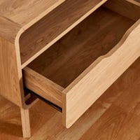 طقم طاولة قهوة أرفانيا وطاولتان جانبيّتان بدرج من...