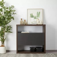 كونسول مارفونا برف و بابان للتخزين خشب لون بني مع...