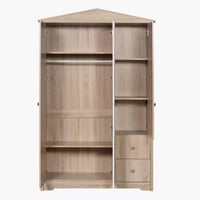 خزانة ملابس 3 أبواب بدرجين من سوفيتا