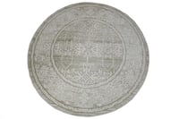 سجاد ورد كارمن لون بيج و أبيض بتصميم مميز