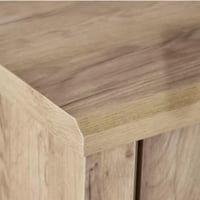 خزانة بوفيه جانبية بلفورت بـ3 أدراج وبابين خشب لون...