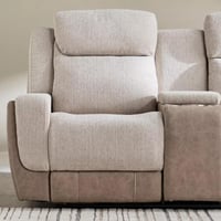 كنبة استرخاء مارلينزا قماش مقعدين تعمل بالطاقة الك...