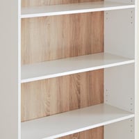 وحدة تخزين ألفورد أفيان 6 رفوف خشب هندسي لون ابيض...