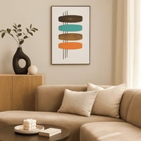 لوحة جدارية فنية رابر تصميم فريد 120x180 سم