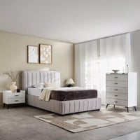 سرير توين منجّد أوربانيا من مينڤيورا - 120x200 سم