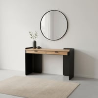 كونسول أسود خشب بادراج - نوران