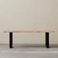 مقعد بنش من الخشب الصلب أنيق لايف إيدج من كوستا