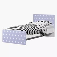 سرير فردي بتصميم أنيق نيو من كومو - 90x190 سم