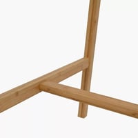 طقم سفرة مرتفع بمقعدين من الخشب الصلب - من نوراليا