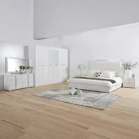 طقم غرفة نوم سوبر كينج 5 قطع من سوليتير - 200x200...