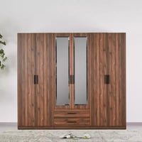 خزانة ملابس بـ6 أبواب ودرجين ومرايا نكست من فالرين...