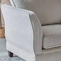 كنبة مفردة تافيرا بمساند ذراعين مع وسادة قماش لون...