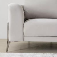 كرسي قماش مقعد واحد بمساند ذراعين من إلارا