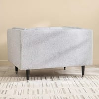 كنبة مفردة كاليستا بمساند ذراعين قماش بوكيله لون ر...