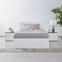 سرير مفرد بدرجين للتخزين من رالڤوراي- 120x200 سم