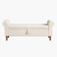 مقعد بنش مع مساحة تخزين من باريس