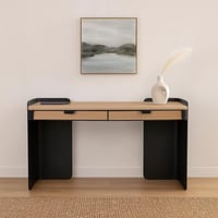 كونسول أسود خشب بادراج - نوران