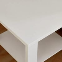 طاولة جانبية برف سفلي ألواح ليفية متوسطة الكثافة ل...