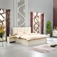 طقم غرفة نوم كينج 6 قطع من زيتا - 180x200 سم