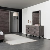 طقم غرفة نوم كينج 5 قطع من آشفورد - 180x200 سم