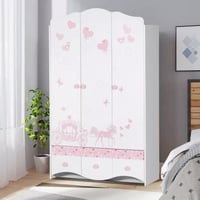 خزانة ملابس 3 أبواب مع 3 أدراج من كالڤينزا