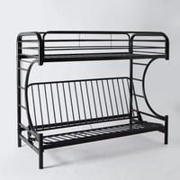 سرير فردي بطابقين من أوربان - 90x190 سم مع سرير فو...