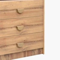 طاولة تزيين عصرية-3 أدراج مع مرآة من تيرنوڤيا