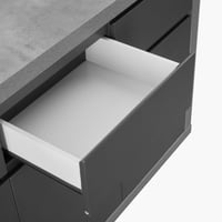 طقم طاولة سفرة كبيرة مع وبوفيه 4 أبواب و 4 ادراج أ...