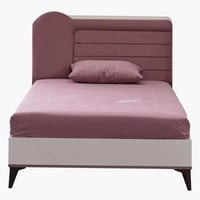 سرير توين ذكي بلوح رأسي منجد من ريفيرا- 120x200 سم