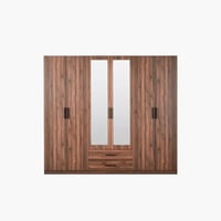 خزانة ملابس بـ6 أبواب ودرجين ومرايا نكست من فالرين...