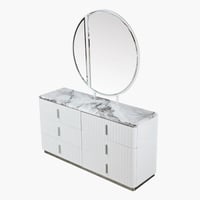 طقم غرفة نوم كينج 6 قطع من ريجنسي - 180x200 سم