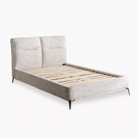 سرير توين منجد من فلورين - 120x200 سم