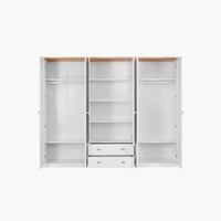 خزانة ملابس بـ6 أبواب ودرجين ومرآة نكست من زيلفينز...