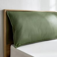 سرير فردي ذكي بلوح رأسي منجد من زازولينا- 90x200 س...