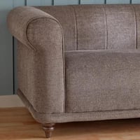 كنبة قماش مقعدين مع وسادتين من جرانا بتصميم فخم و...