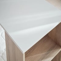 مكتب دراسة طويل بسطح ميلامين مع خزانة كتب من أكسفو...