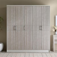 دولاب ملابس ليفربول خشب ب 5 أبواب مقاس 207x55x191...