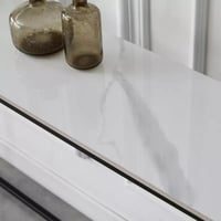 طاولة كونسول أرفينزا من الحجر الملبد بارجل معدن لو...