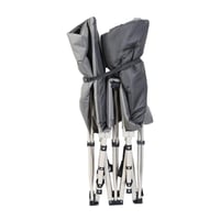 سرير رحلات وتخييم قابل للطي والتعديل معدن مع قماش...