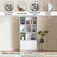 خزانة كتب 3 مستويات بدرج – ألفورد باتارا