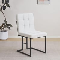 طقم طاولة سفرة مستطيلة سطح خشب هندسي بيج مع 6 كراس...