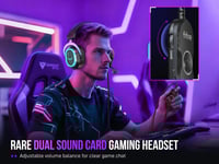 سماعة الألعاب الاحترافية FIFINE H13 مع مايك مدمج