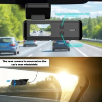 داش كاميرا ذكية بتقنية العدسة المزدوجة